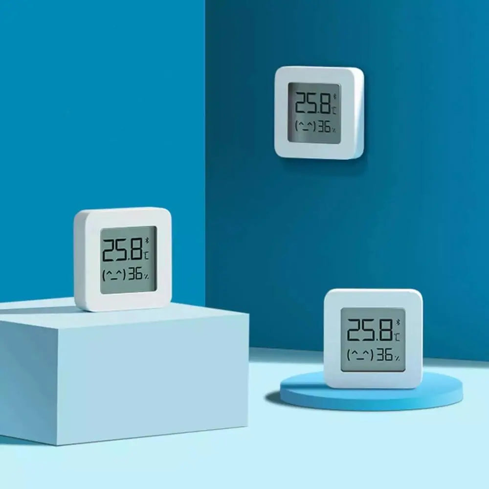 Xiaomi Smart LCD Screen Digital Thermometer 2 Mijia Bluetooth Temperature Humidity Sensor Moisture Meter Mijia App