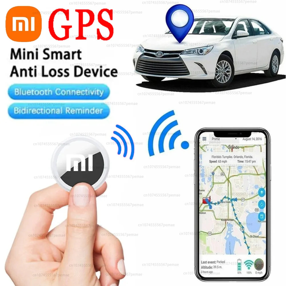 Xiaomi New  Mini GPS Tracker Original Bluetooth 5.0 Portable Smart Locator Key Anti Loss Kids Pet Wallet Location Device Locator