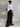 Women's Black Elegant Satin Fashion Slim Skirts Four Seasons Casual High Waist Club Office Maxi Skirt