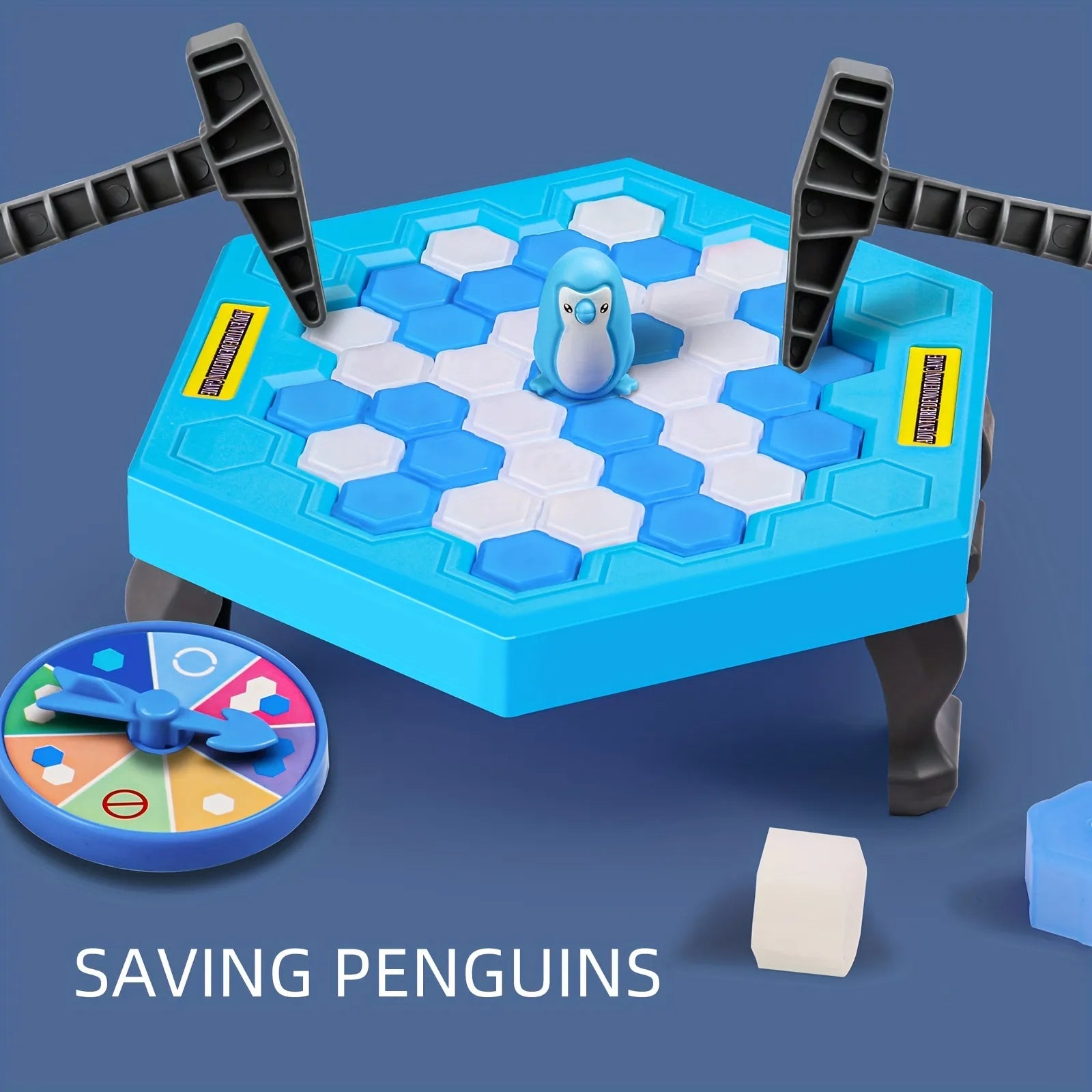 Knocking On Ice To Rescue Little Penguins, Breaking Ice Toys, Children's Puzzle, Brain Training, Parent-Child Games