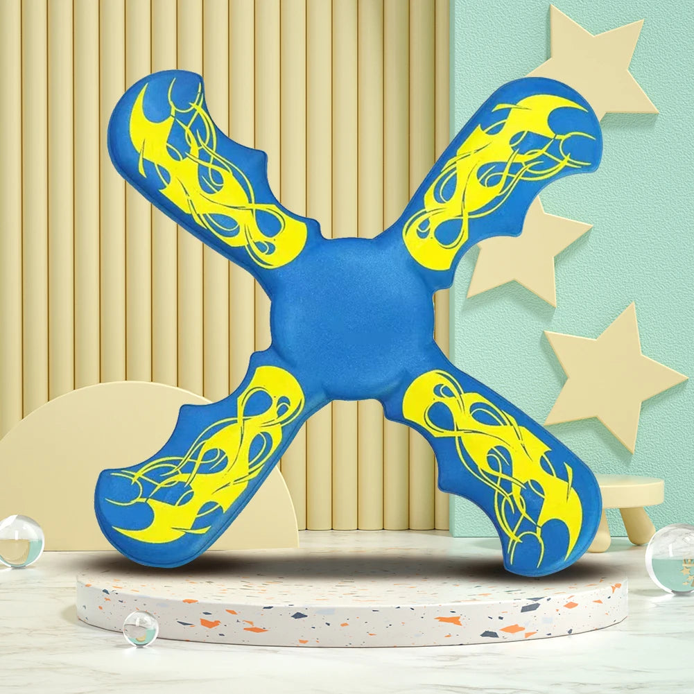 3 Bladed Boomerang Outside Toys Boomerang Funny Boomerang Catcher Game Decompression Birthday Gifts for Kids