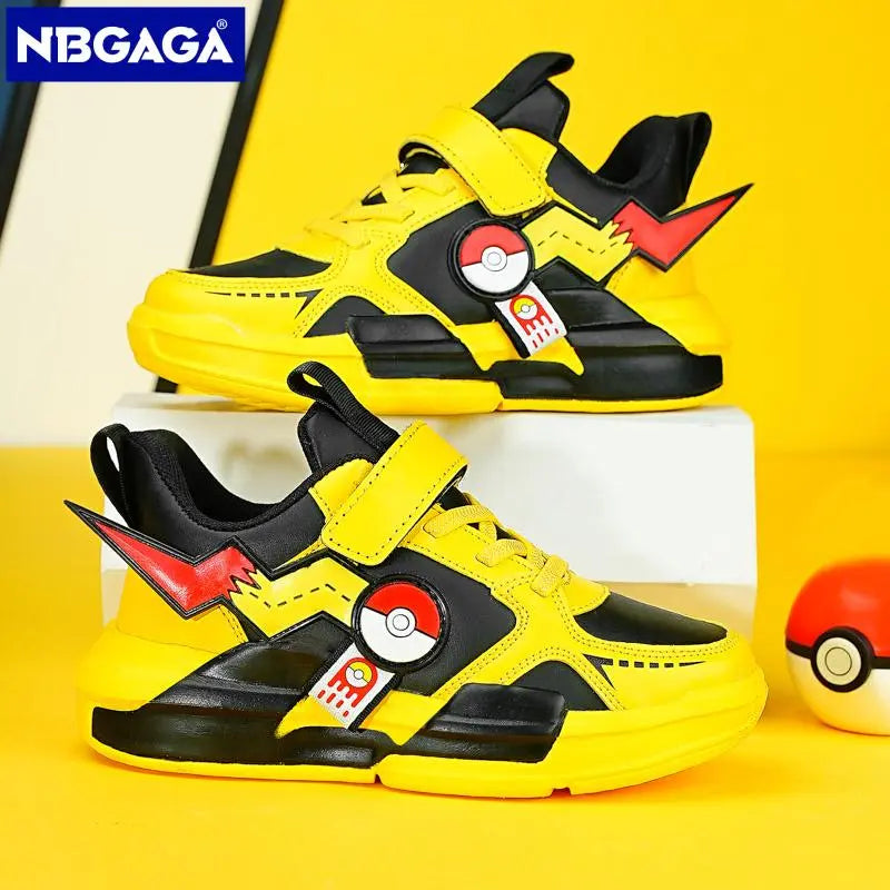 Cartoon Kids Shoes Fashion Classic Children Sneakers for Boys 2023 New Walking Shoes for Girls Casual Outdoor with Leather