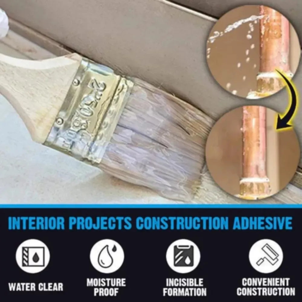 Waterproof Sealant Agent Transparent Glue Toilet Anti-Leak Nano Glue Roof Repair Broken Agent Sealant Leak-trapping Repair Tools