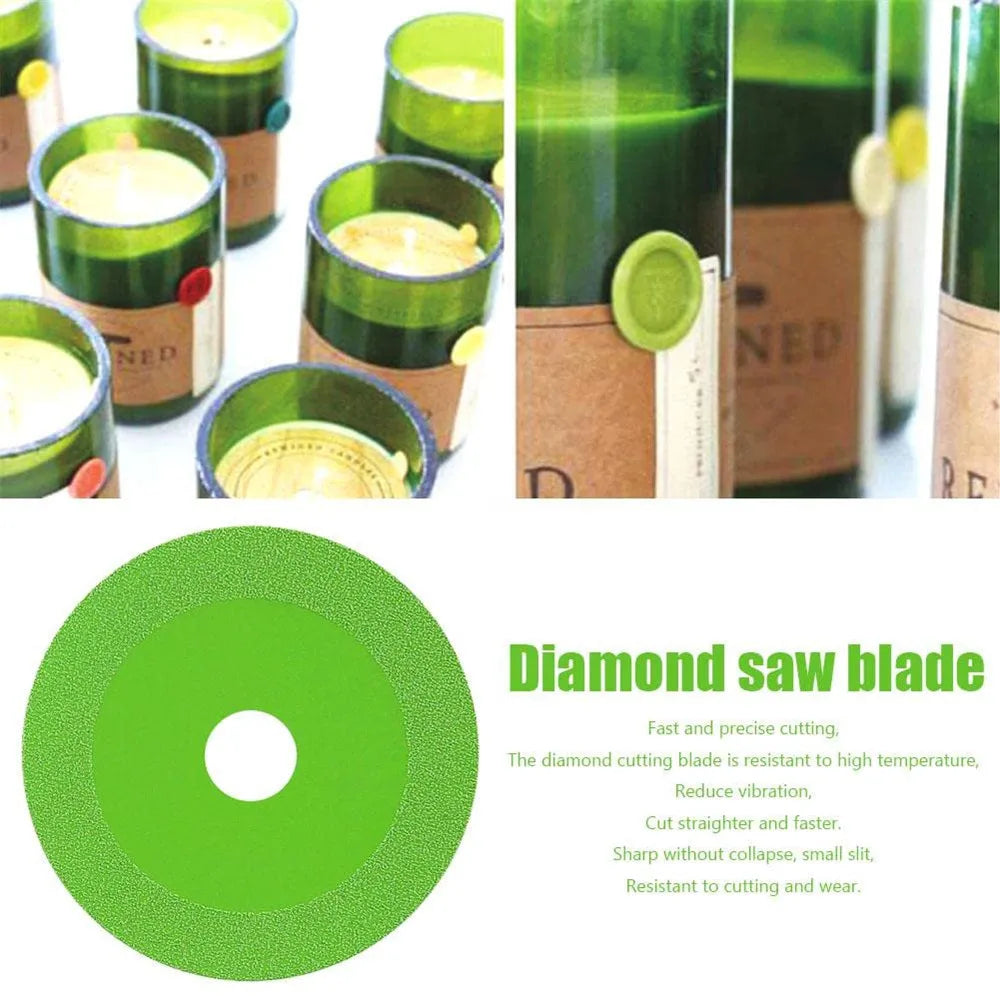 φ100/115/125x22.23mm Glass Cutting Disc Diamond Marble Saw Blade Ceramic Tile Jade Special Polishing Cutting Blade Sharp Brazing