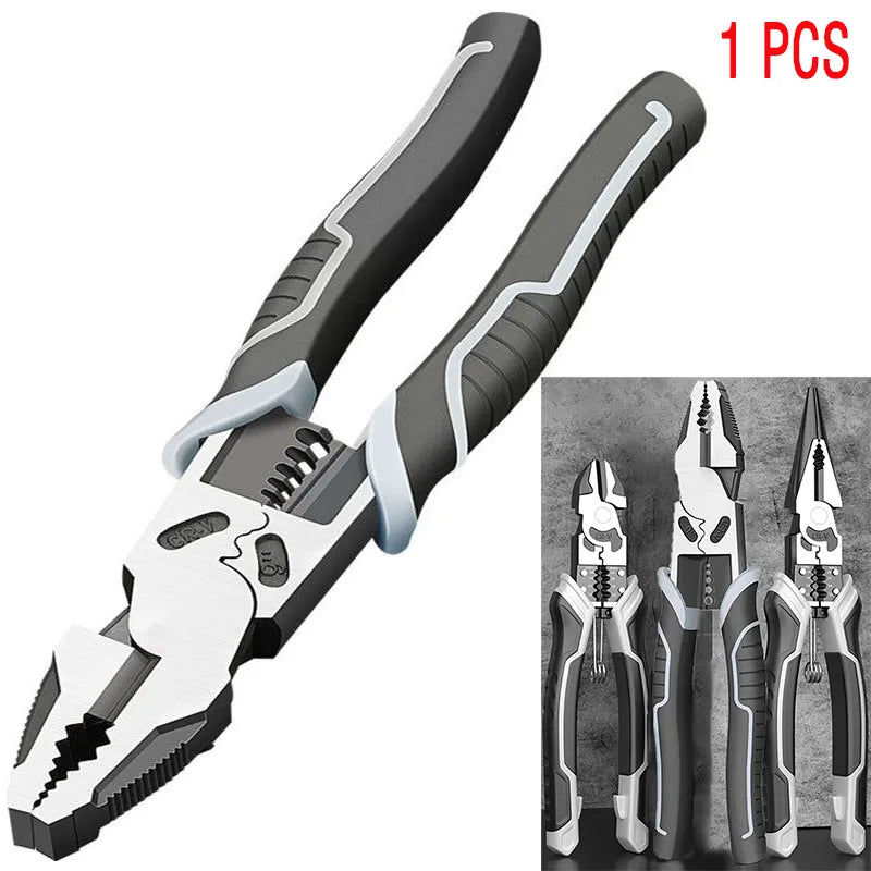 Universal Multifunctional Diagonal Pliers Needle Nose Pliers Hardware Tools Universal Wire Cutters Electrician Wire Pliers