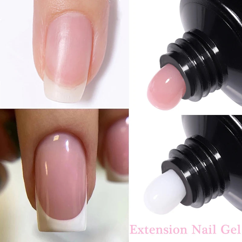 UR SUGAR 15ml Nail Extension Gel Soak Off UV LED Acrylic Crystal White Clear Nude Gel Nail Polish UV Construction Gel
