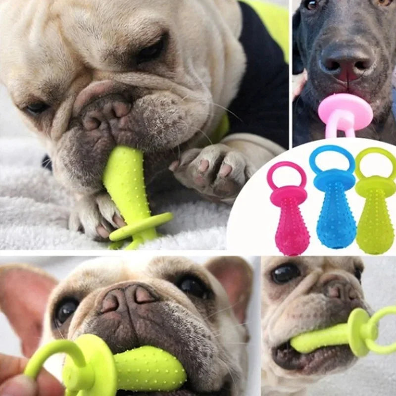 1PCS Pet Toys for Small Dogs Rubber Resistance To Bite Dog Toy Teeth Cleaning Chew Training Toys Pet Supplies Puppy Dogs Cats