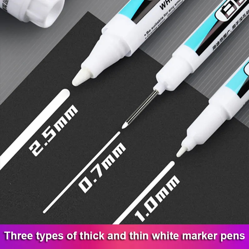 White Permanent Marker | Permanent Marker Pen | ULURI