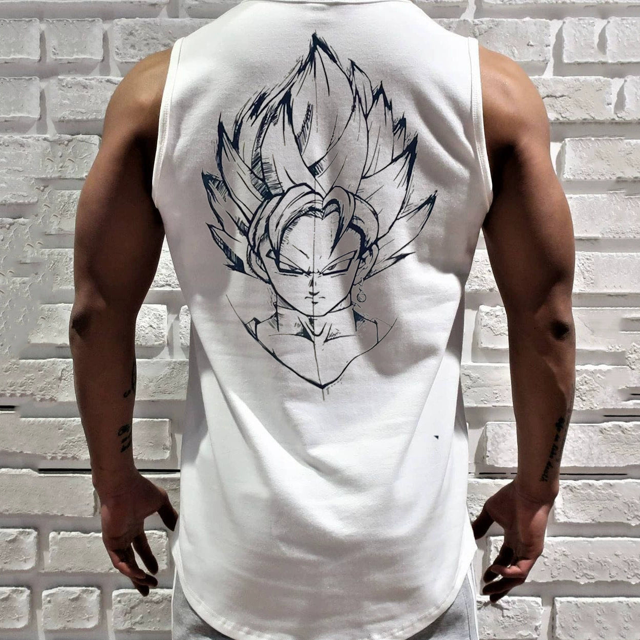 Men's Slim-Fit Wukong Wait Lifting Sleeveless Vest