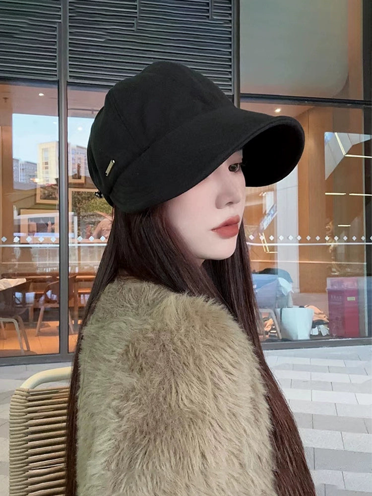 Fashion Elegant Equestrian Female Warm Fisherman Hat