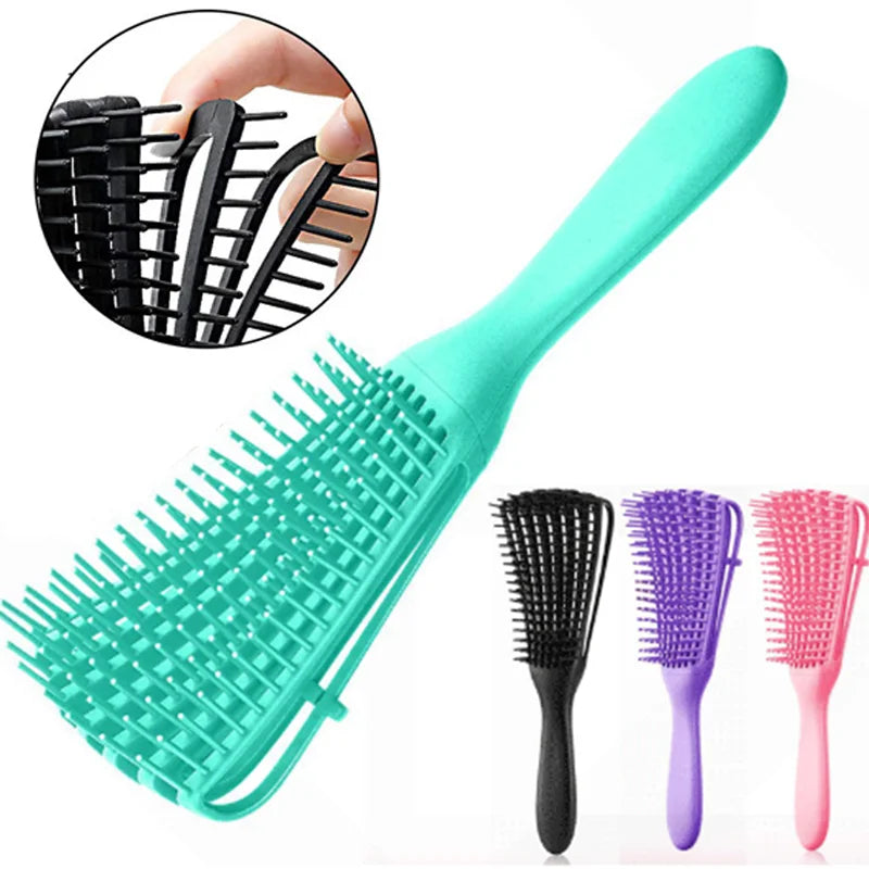 Hair Brush Detangling Brush Scalp Massage Octopus Hair Comb Detangler Hairbrush for Dry Wet Curly Hair Home Barber Accessories