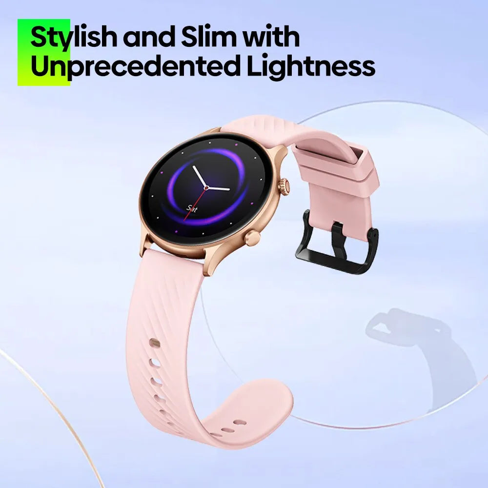 New Zeblaze Btalk 2 Lite Voice Calling Smart Watch Large 1.39 HD Display 24H Health Monitor 100 Workout Modes for Men