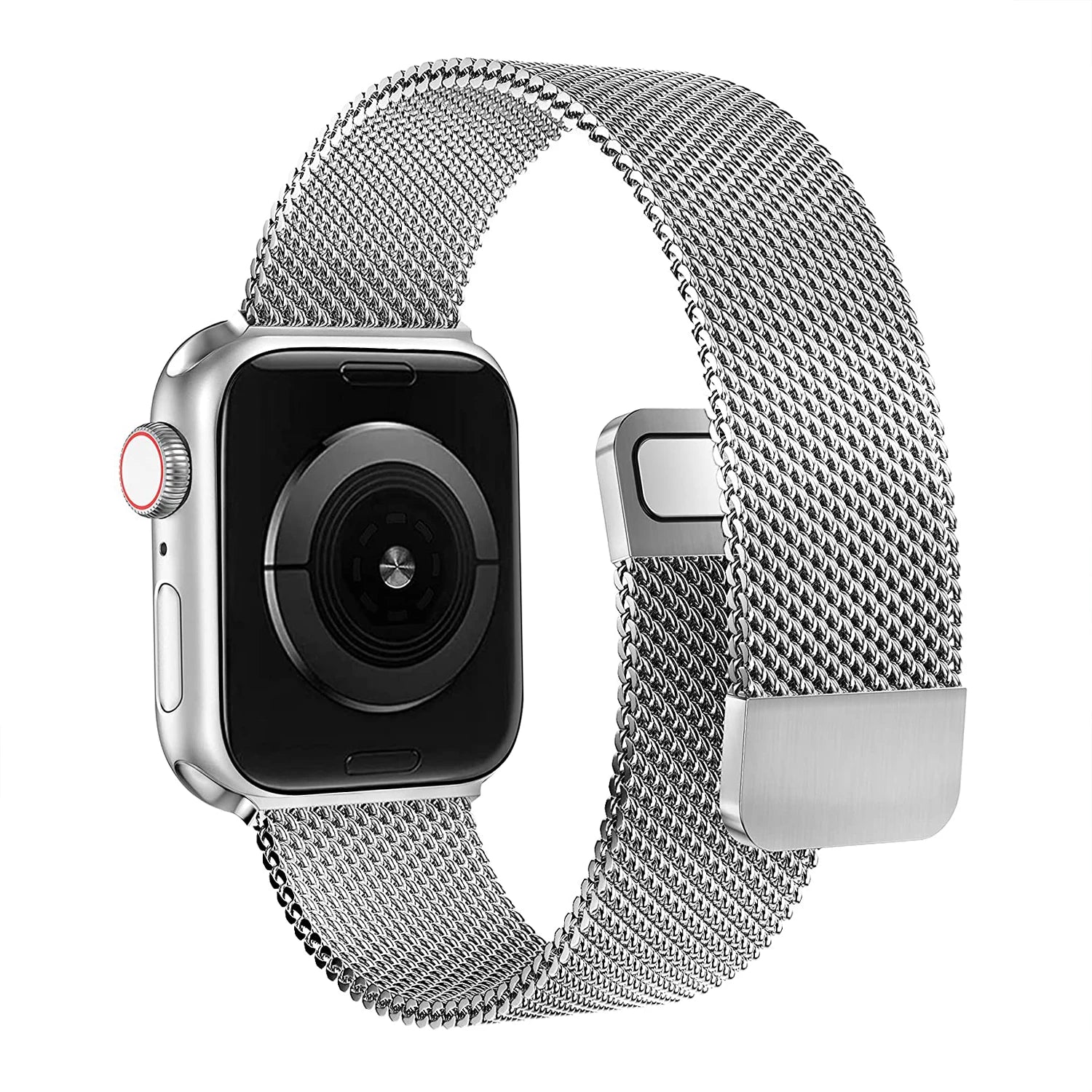 Milanese Loop For Apple Watch Band 44mm 40mm 45mm 41mm 38mm 42mm 49mm 45 mm belt bracelet iWatch series 7 se 3 5 6 Ultra 8 Strap