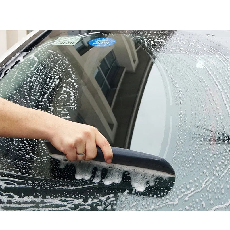 Non-Scratch Flexible Soft Silicone Handy Squeegee Car Wrap Tools Water Window Wiper Drying Blade Clean Scraping Film Scraper