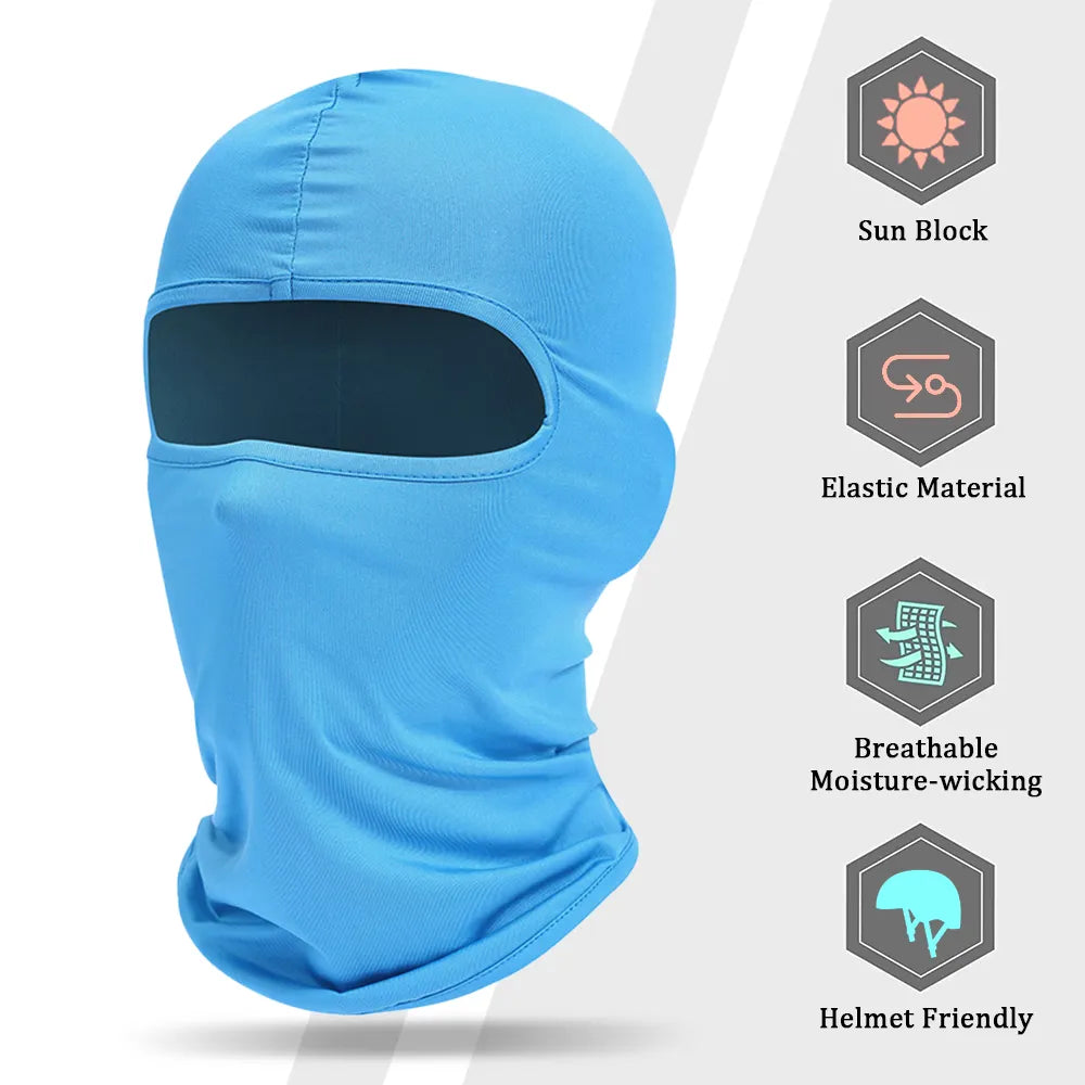 Tactical Balaclava Full Face Mask Hiking Cycling Camping Hunting Military Airsoft Cap Bike Head Cover Summer Men Women Ski Mask