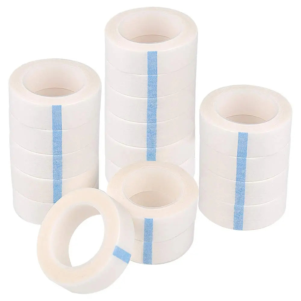 5Pcs Breathable Medical Paper Tapes Eyelash Extension Lint White Tape Eye False Lashes Patch Eyelid Sticker