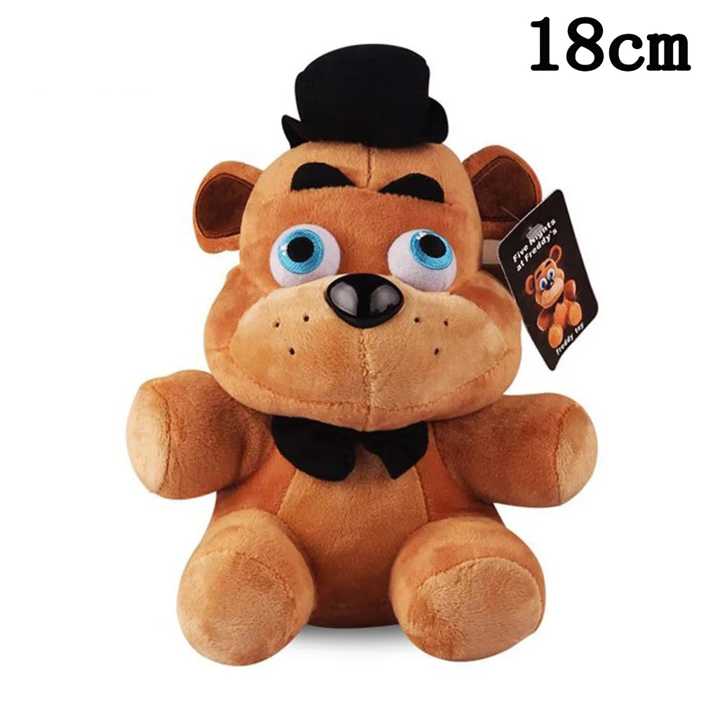 18 CM FNAF Freddy's Plush Toy Stuffed & Plush Animals Bear Rabbit Game Fnaf Plush Toys Birthday Christmas For Kids Toy Gift