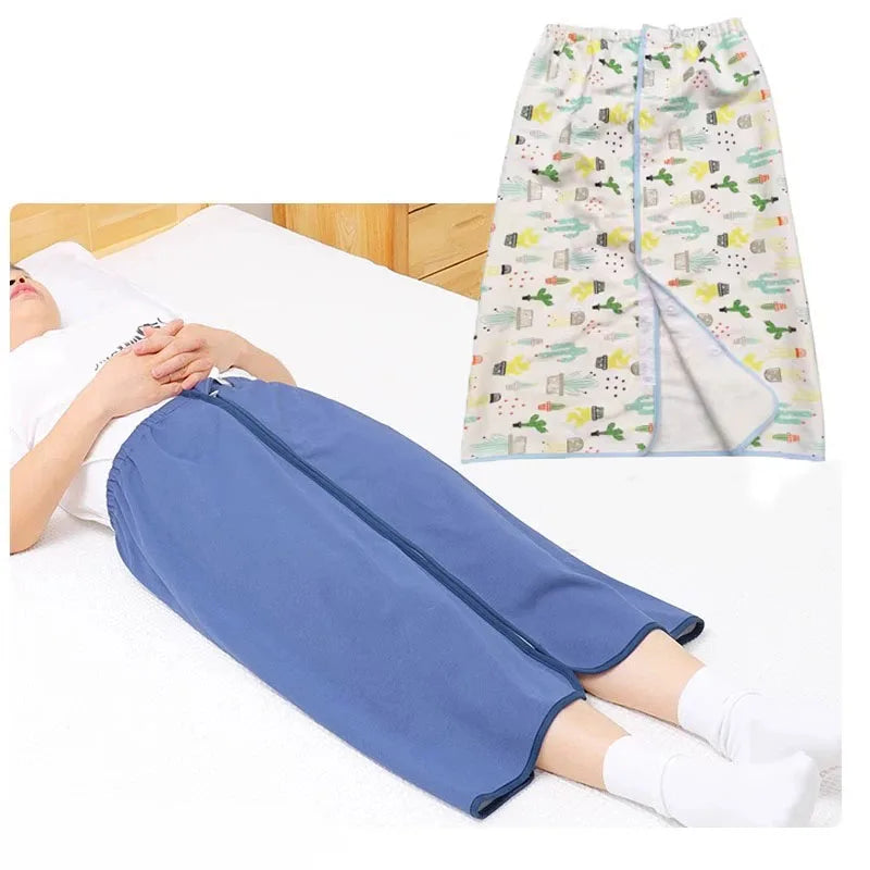 Washable Adult Diaper Skirt Reusable Waterproof Leak-proof Apron Underpads For Bedridden Patient Incontinence Urine Bed Pad