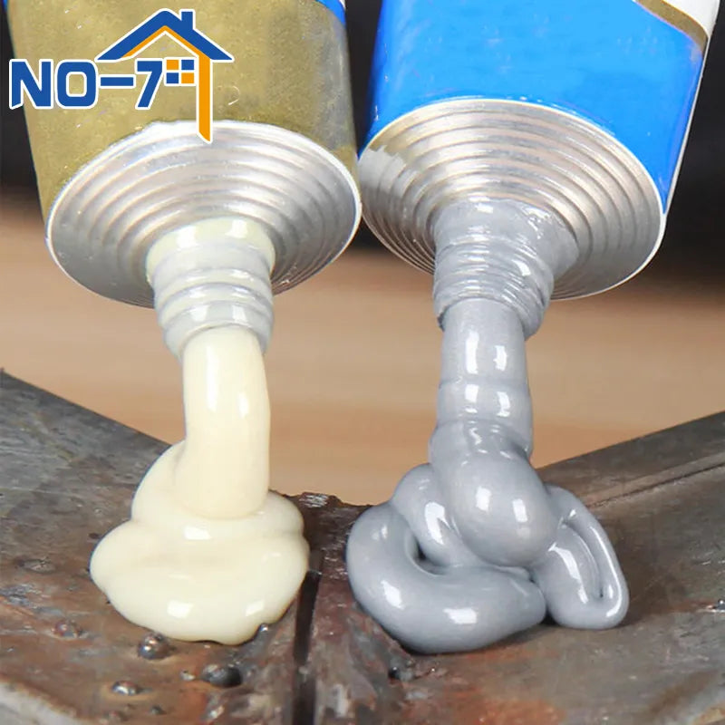 Strong Metal Repair Glue High Strength Cold Welding Glue Magic Plastic Repair Casting Adhesive Heat Resistance AB Glue Sealant
