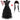 Costumes Girls Birthday Princess Costume Black Fancy Halloween Carnival Cosplay Dresses for Kids