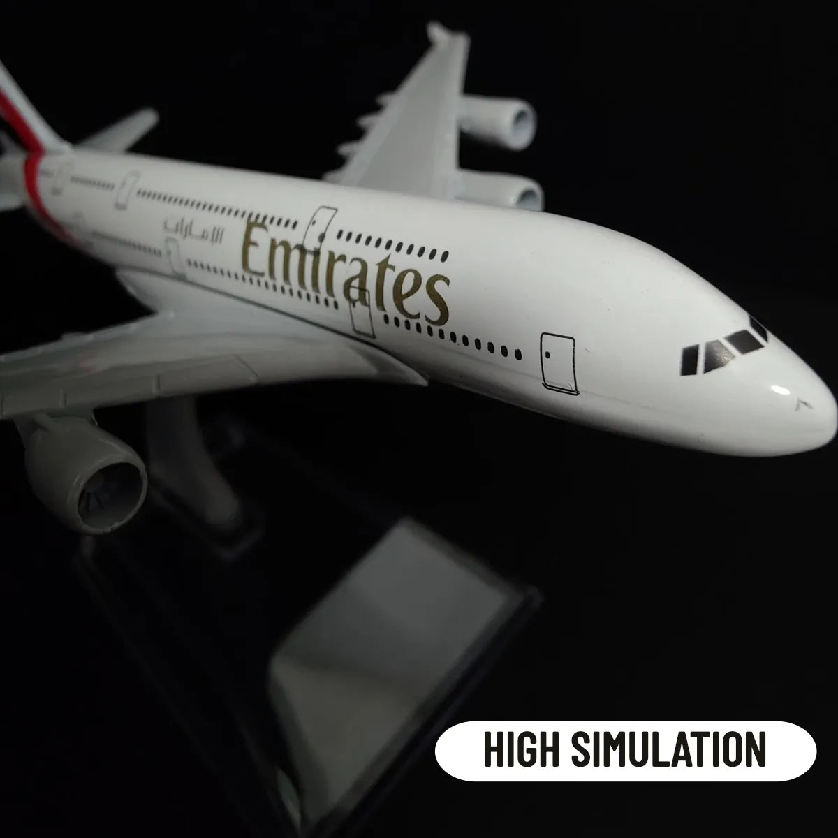 Scale 1:400 Metal Aircraft Replica Emirates Airlines A380 B777 Airplane Diecast Model Aviation Plane Collectible Toys for Boys