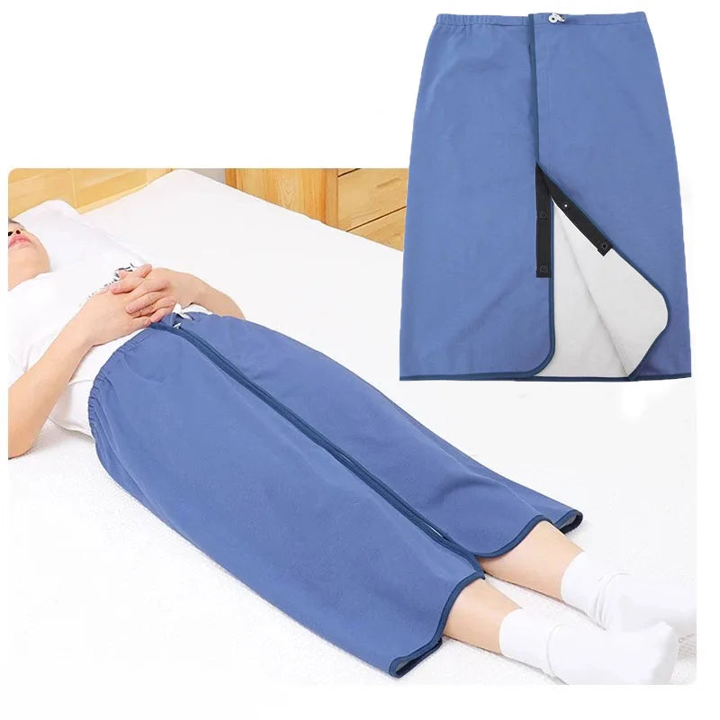 Washable Adult Diaper Skirt Reusable Waterproof Leak-proof Apron Underpads For Bedridden Patient Incontinence Urine Bed Pad