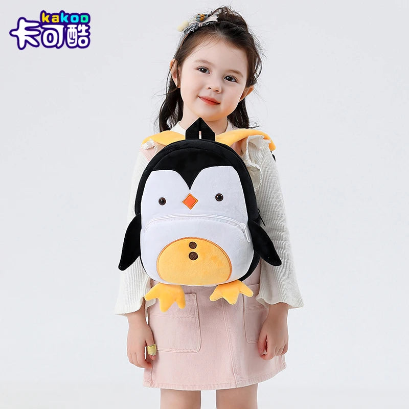 Cute Animals Cartoon Plush Children Backpacks Schoolbag Girls Boys casual Baby Bags