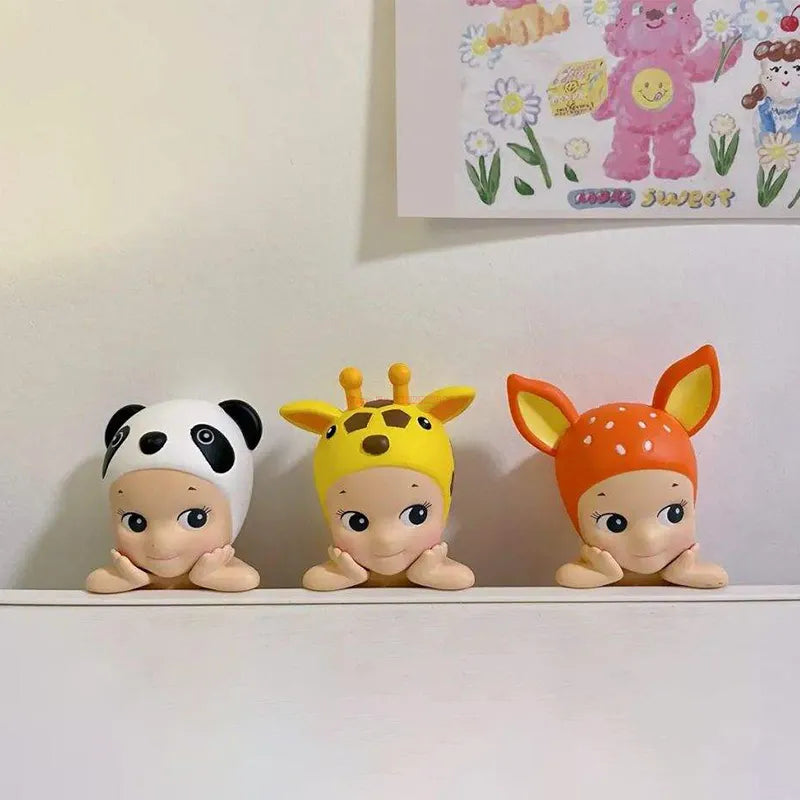 Sonny Angel Hippers Mystery Box Blind Box Lying Down Angel Series Anime Figures Toys Cute Cartoon Surprise Box Guess Box