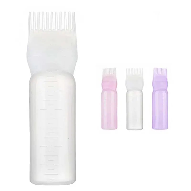 Hair Dye Applicator Brush Bottles Dyeing Shampoo Bottle Oil Comb Hair Dye Bottle Applicator Hair Coloring Styling Tool