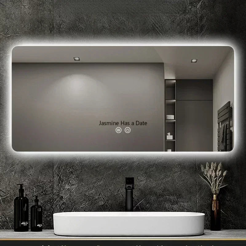 Wall Bathroom Decorative Mirror Led Makeup Full Body Decorative Mirror Large Espejo Decorativo Home Decoration Luxury YY50DC