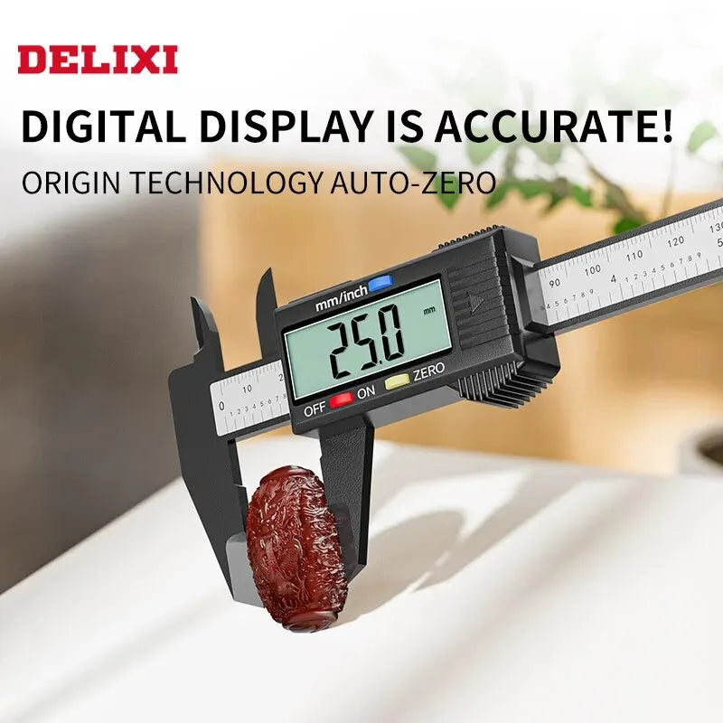 150mm 0.1mm Digital Caliper 6 Inch Electronic Vernier Caliper Measuring Tool Calliper Micrometer Digital Ruler