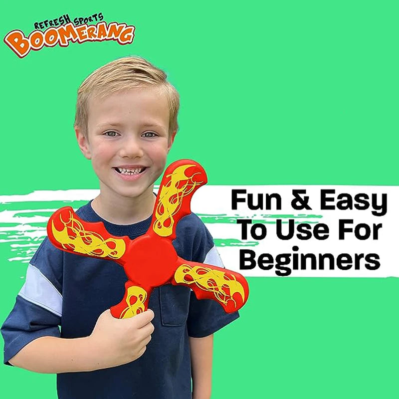 Professional Competition Soft Foam Design Boomerang Parent-child Outdoor Children's Boy Toys Can Be Safely Played Beginner Toys